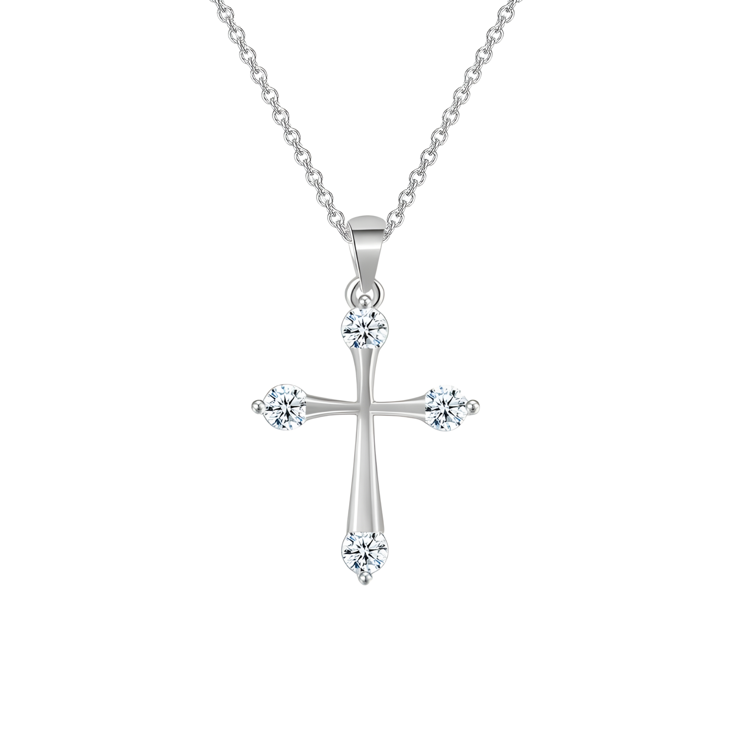 Elegant Cross Necklace