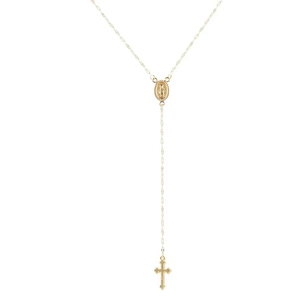 Elegant Golden Rosary