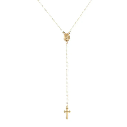 Elegant Golden Rosary